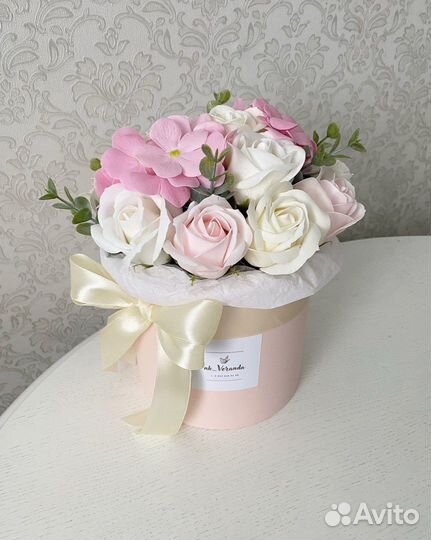 Букет букеты из мыла из мыльных роз