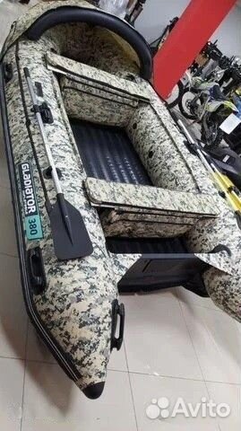 Лодка пвх Gladiator E380 PRO camo
