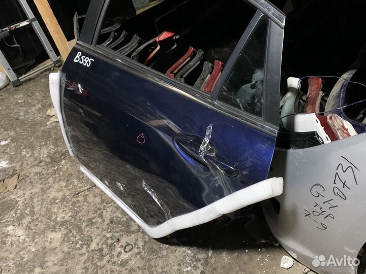 Дверь задняя левая Мазда 6 GH хэтчбек