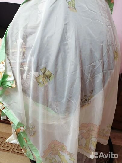 Балдохин и бортики в кроватку