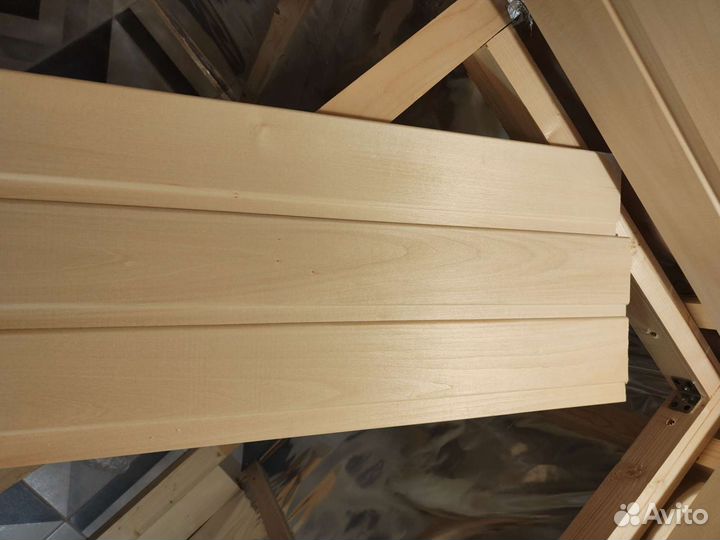 Вагонка липа и осина для бани