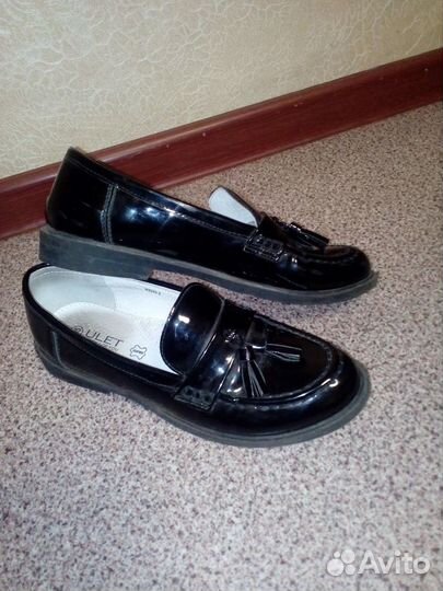 Туфли подростковые, 35 размер