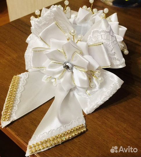 Повязка на пучок. Резинка