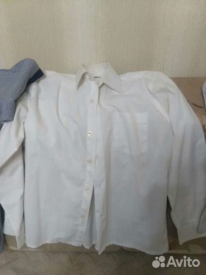 Рубашки на младшего школьника (за 5штук)