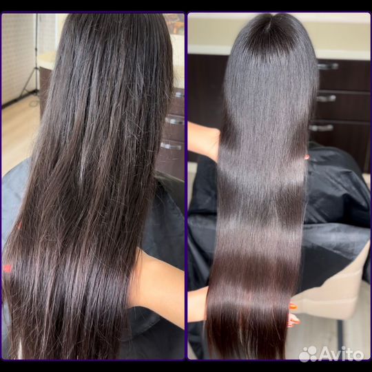 Кератиновое выпрямление, ботокс