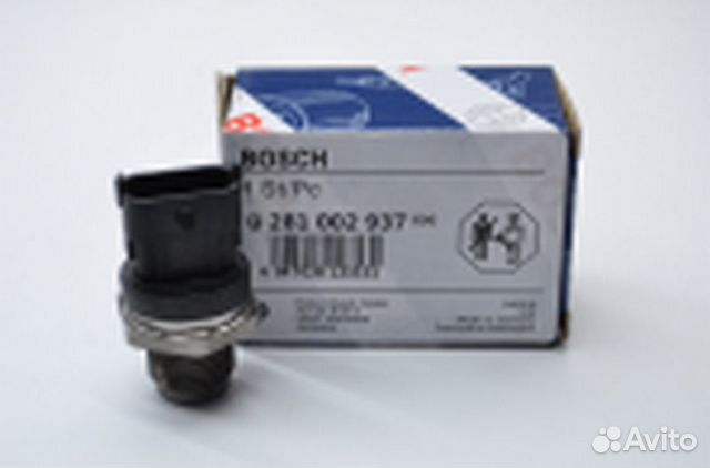 Датчик давления в рампе Bosch 0281002937 купить в Москве Bosch ...