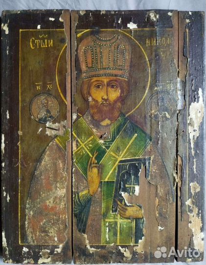 Иконы 5 шт антиквариат.19 века