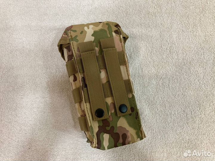 Подсумок под магазины ак двойной закрытый