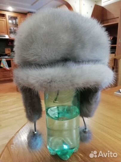Шапка зимняя меховая норка р. 55-56