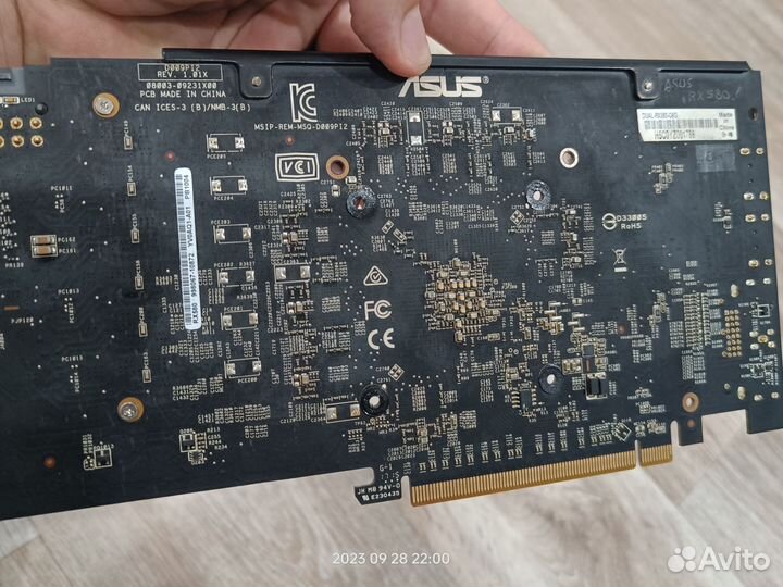 Видеокарта rx 580 8gb