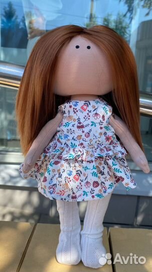 Текстильная кукла авторская