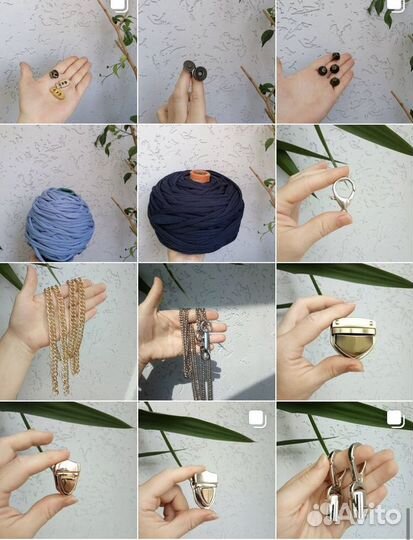 Фурнитура для сумок цепи Карабины крючки