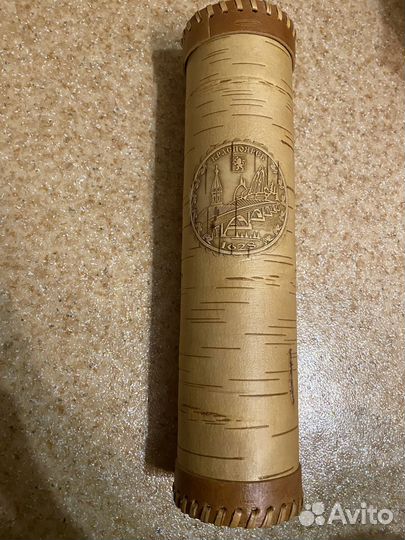 Чехол для алкоголя береста