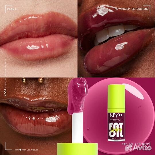NYX fat oil масло для губ