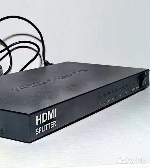 Разветвитель hdmi splitter 1x8