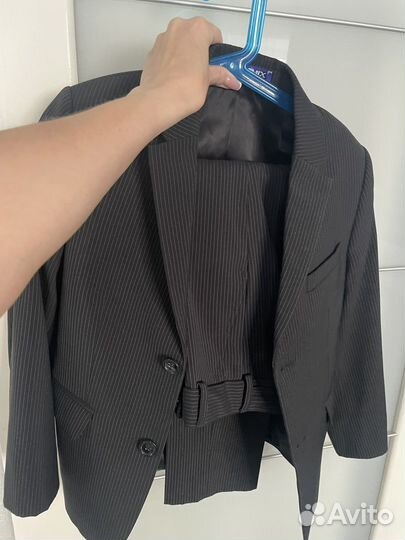 Пиджак брюки желетка