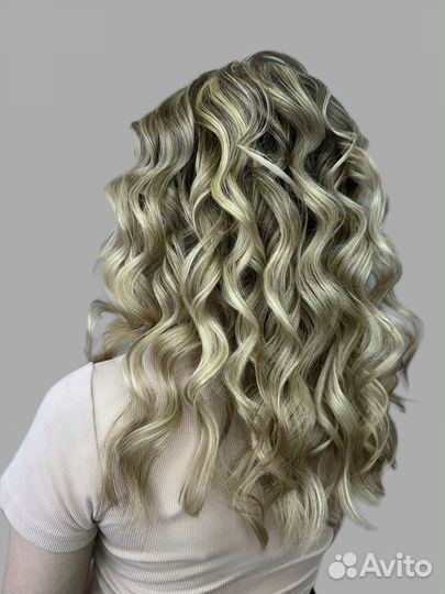 Причёски, локоны, макияж