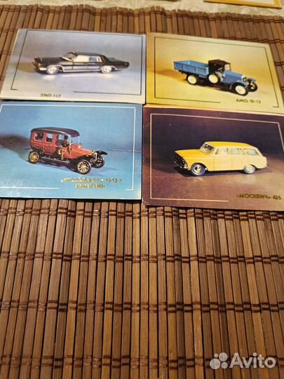 Карманные календарики времени СССР