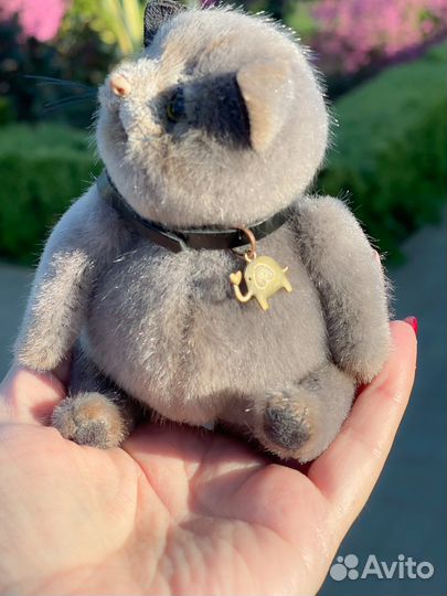 Мишка тедди ручная работа(котенок)