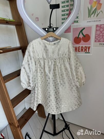 Нарядное платье zara