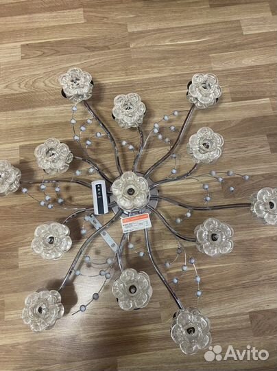 Люстра светодиодная с пультом бу