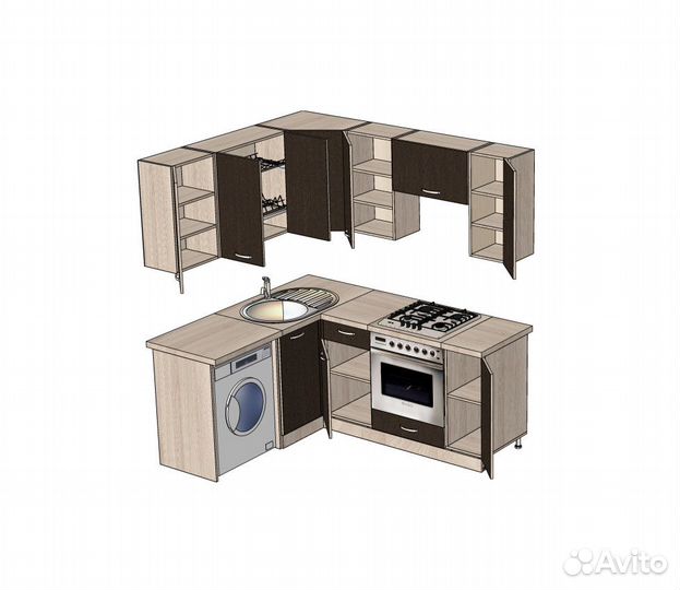 Кухня угловая