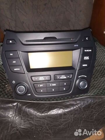 Штатная магнитола на hyundai santa fe 2