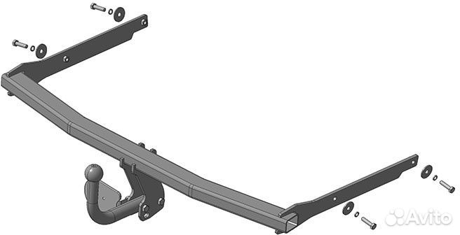 Фаркоп ford focus (2011) /focus C-MAX (2003-2010)