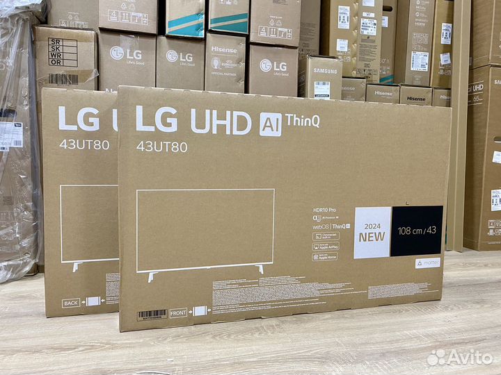Новинка 2024 LG 43 43UT80006LA SMART TV