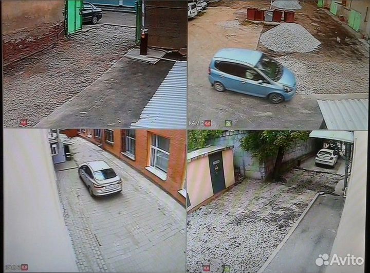 Видеонаблюдение за парковкой