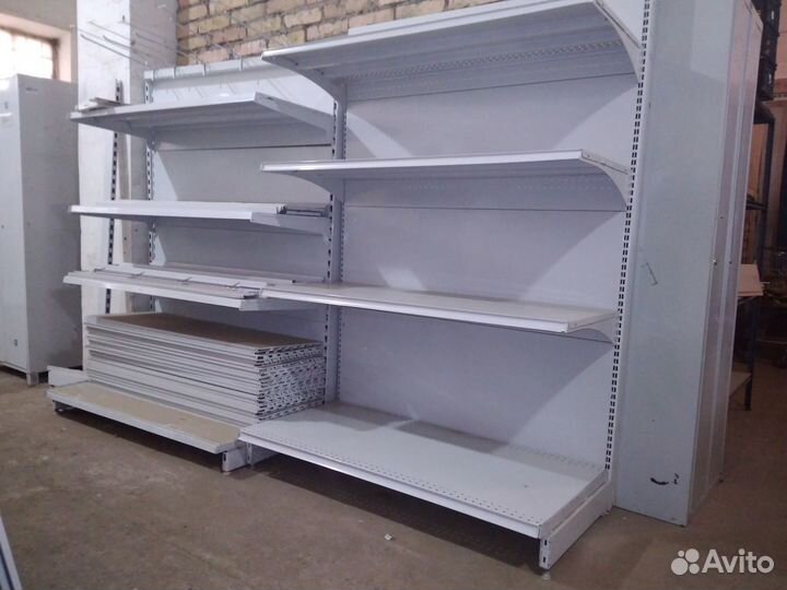 Стеллажи торговые металлические