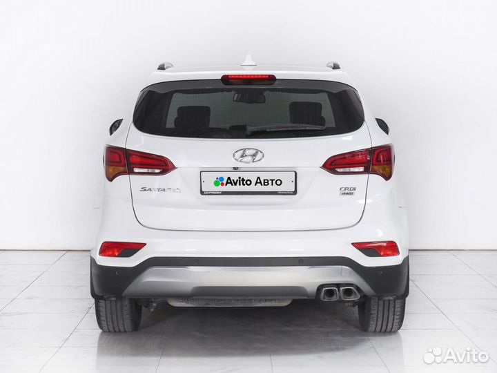 Hyundai Santa Fe 2.2 AT, 2017, 63 032 км