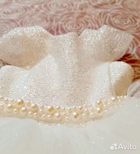 Платье для девочки пышное 92