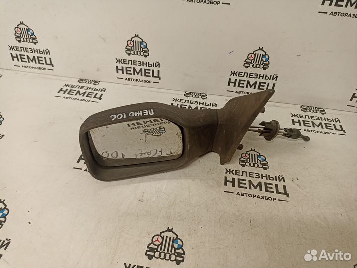 Зеркало левое Peugeot 106