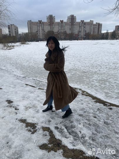 Искусственная шуба тедди