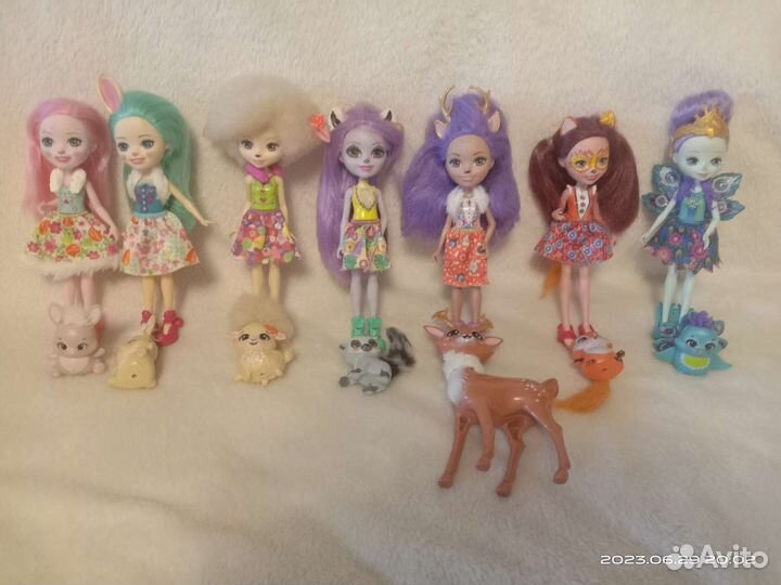 Куклы энчантималс с питомцами