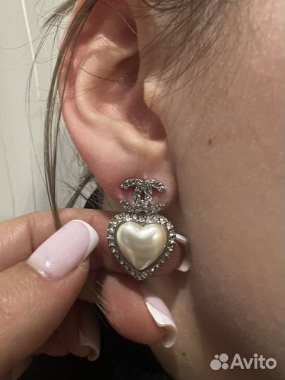 Серьги Chanel