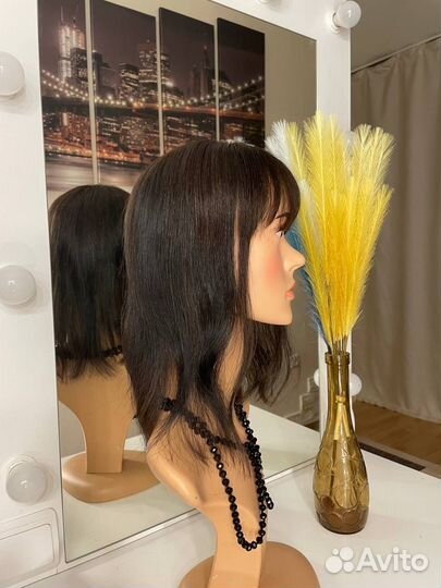 Накладка из натуральных волос