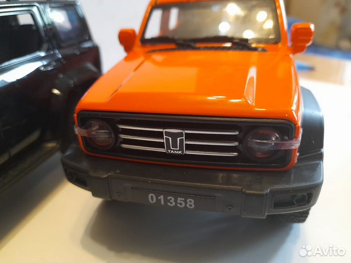 Модель автомобиля Танк