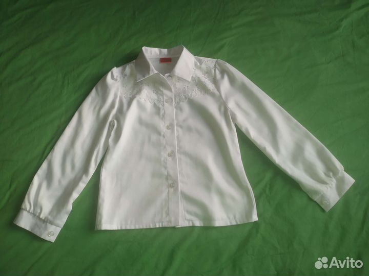 Блузка школьная р 128, 134
