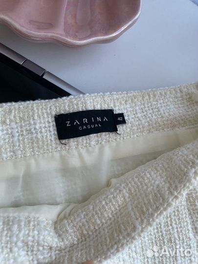 Юбка твидовая old money zarina