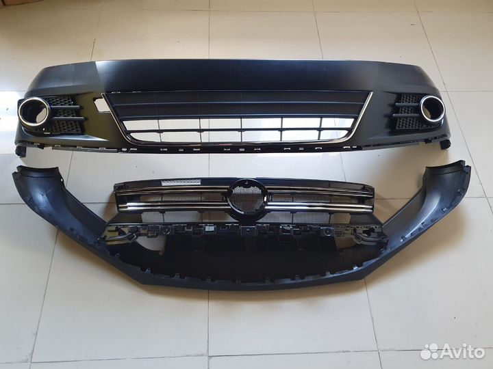 Решетка радиатора и бампера VW Tiguan 1