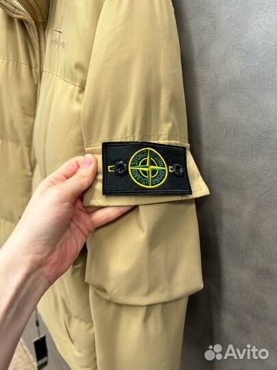 Двухсторонний пуховик stone island 4490