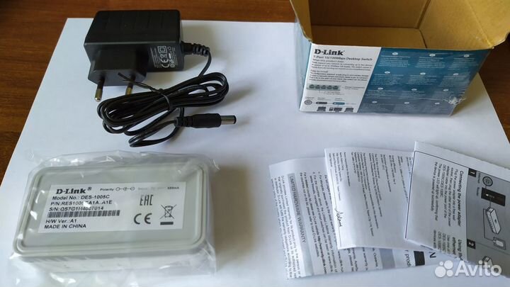 Новый Коммутатор D-link DES-1005С / свитч