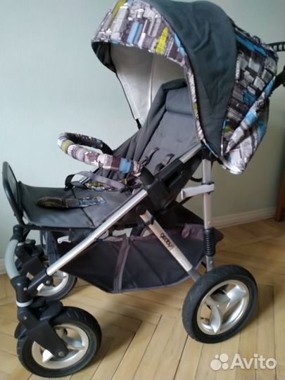 Коляска- внедорожник прогулочная зимняя Geoby C780