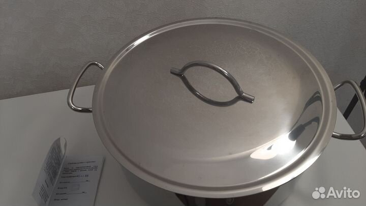 Кастрюля из нержавеющей стали 10 л