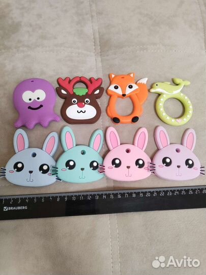 Грызунки-прорезыватели из пищевого силикона