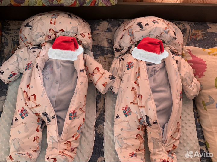 Конверты зимние для двойни