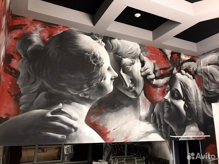 Граффити оформление,художественная роспись