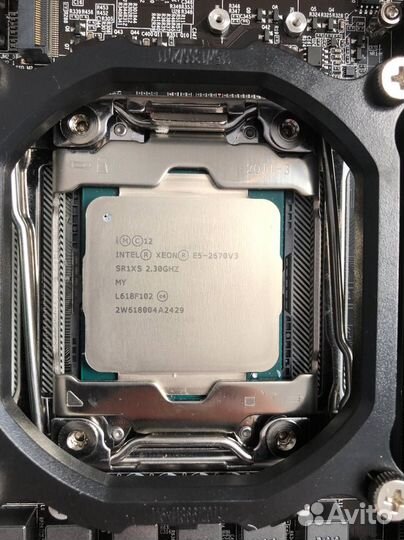 Комплект X99 2011v3 + Xeon 2670v3 + 16Gb DDR4 2133